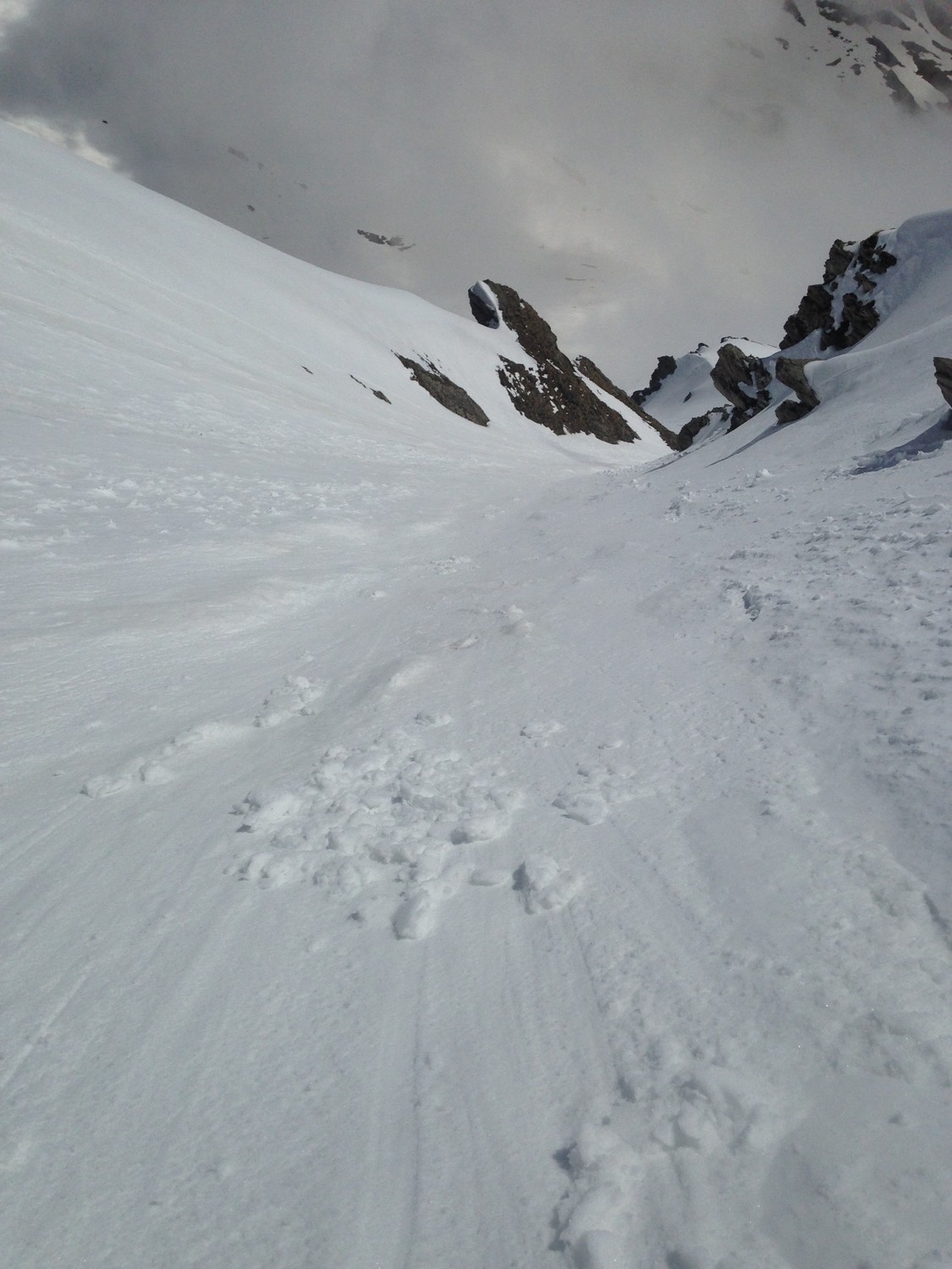 Dans le milieu du couloir