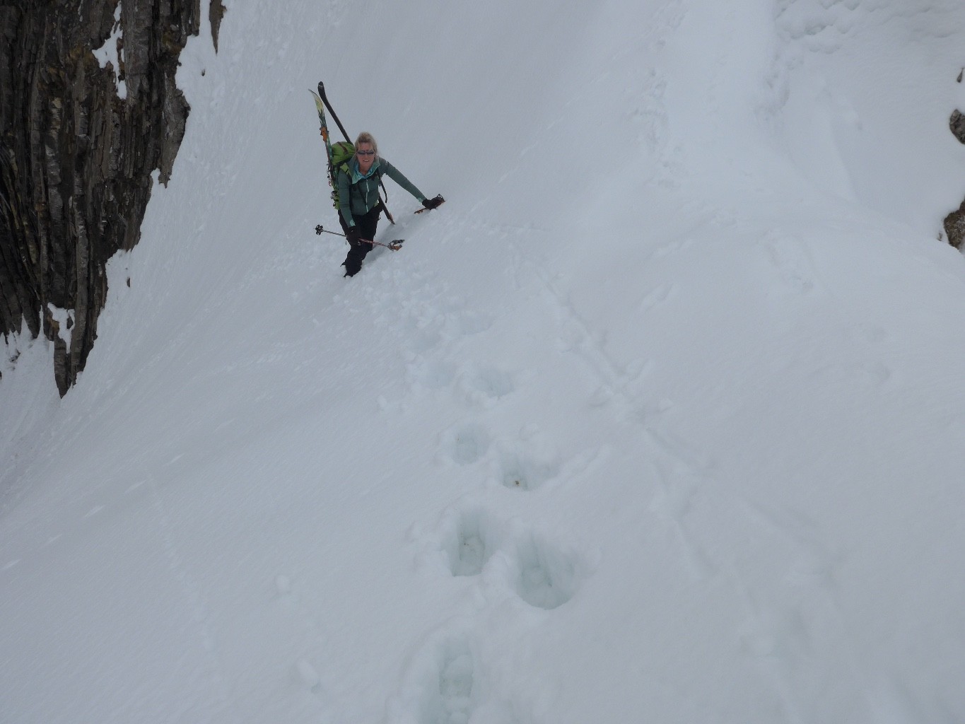 sortie de couloir ...