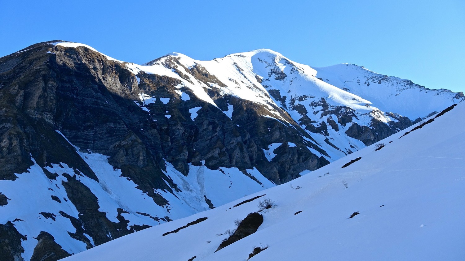 L'arête des Chaux (dessous)