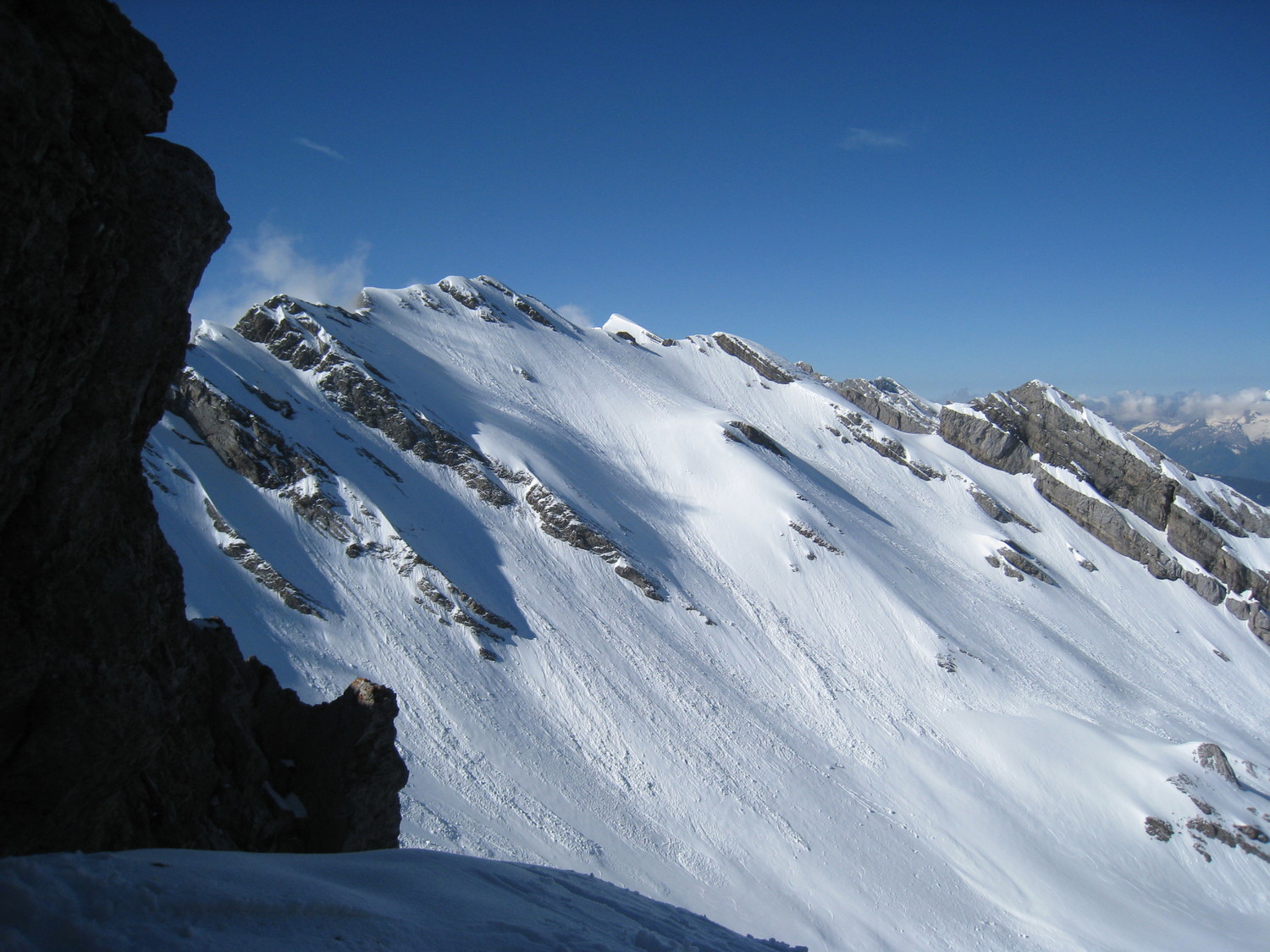 Tête Pelouse -vue depuis Trou de la Mouche