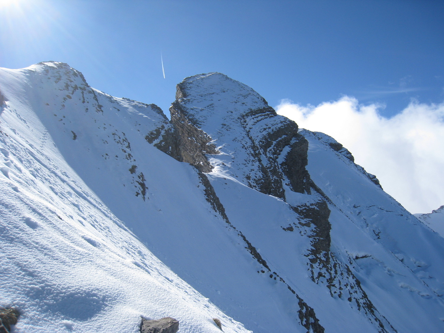 descente vers gd Cret- Trou de la Mouche
