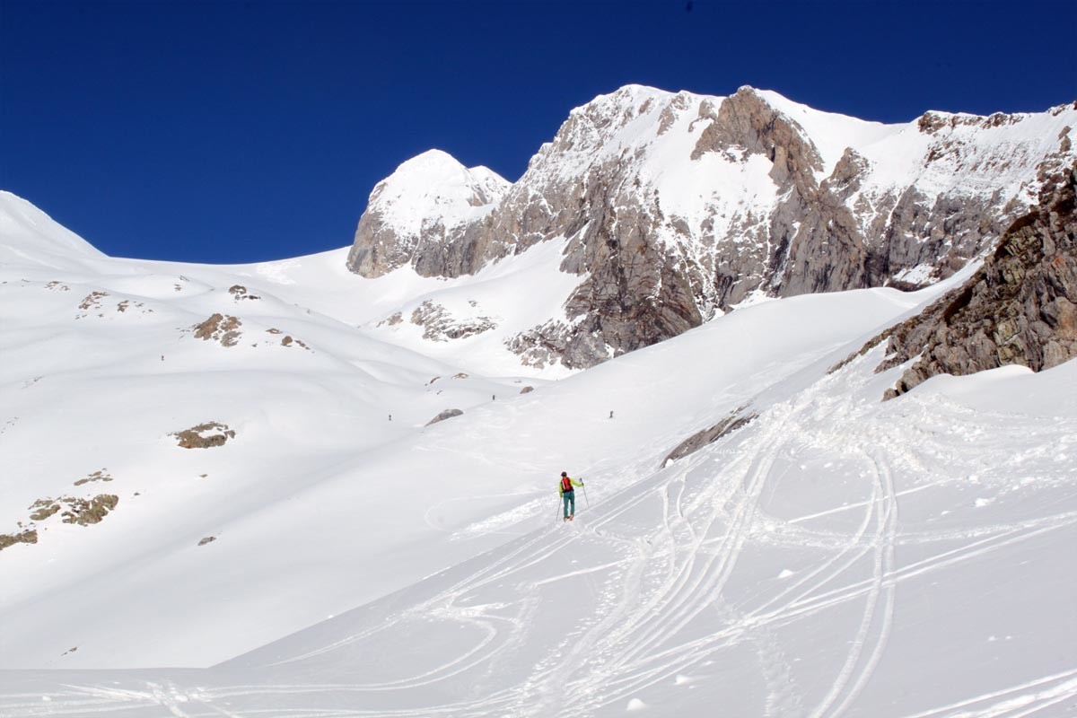 Glacier en vue