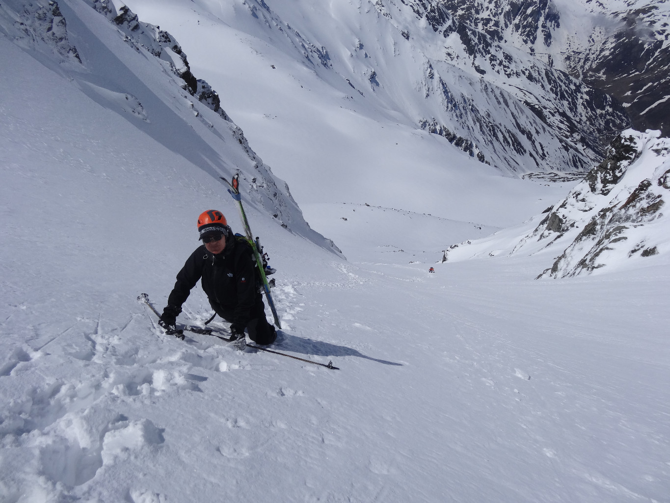 Marianne à mi couloir