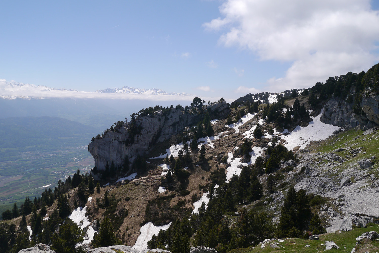 Haut du col de l'Alpe
