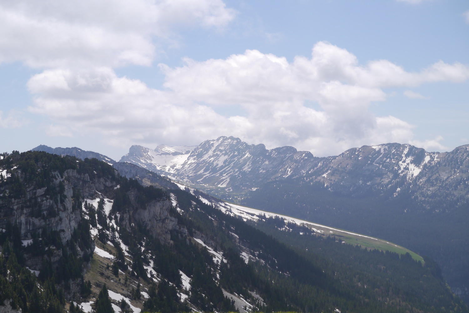 Versant N du Col de Bellefond, Mallissard