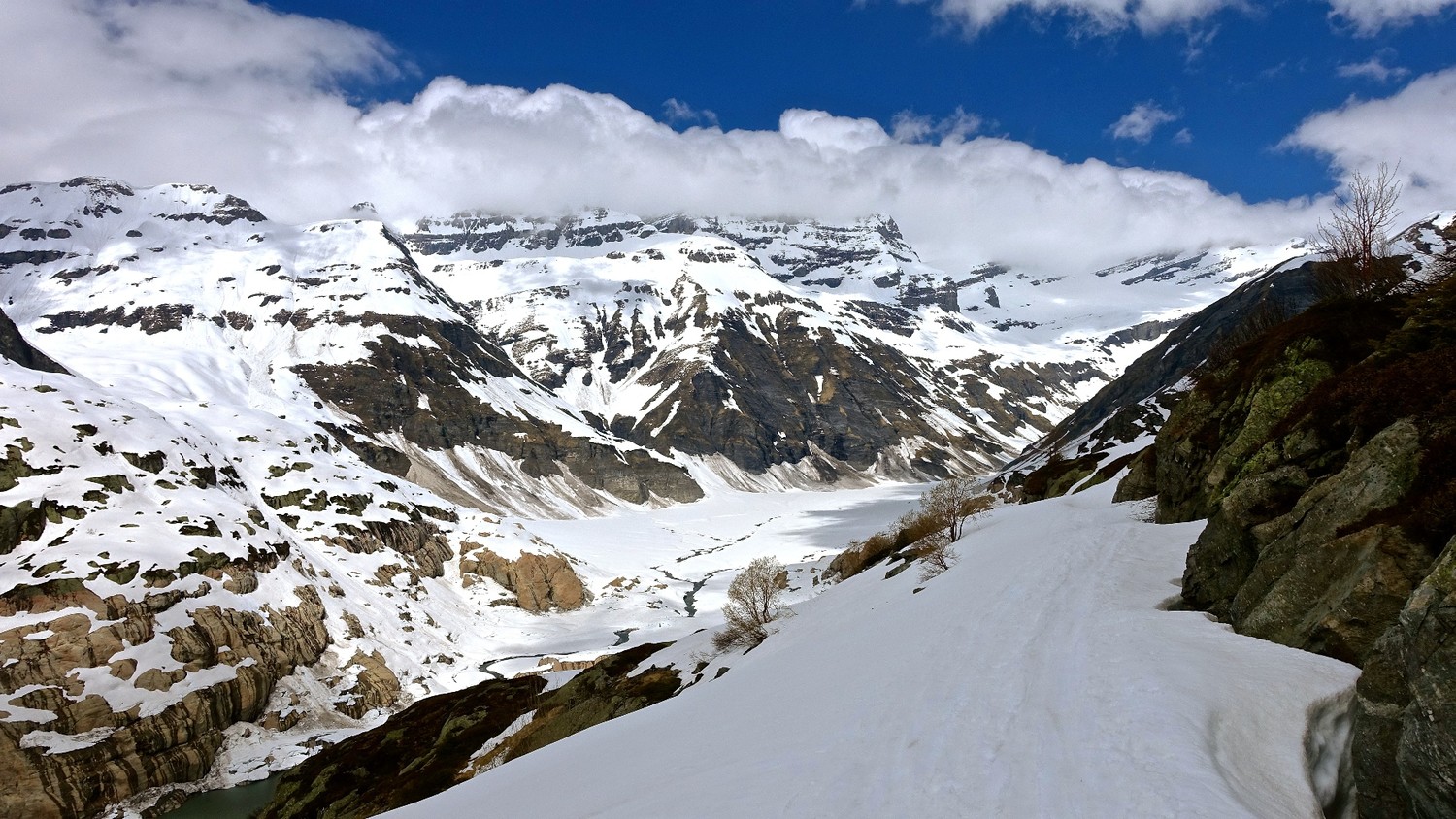 Bassin d'Emosson : Sans le lac