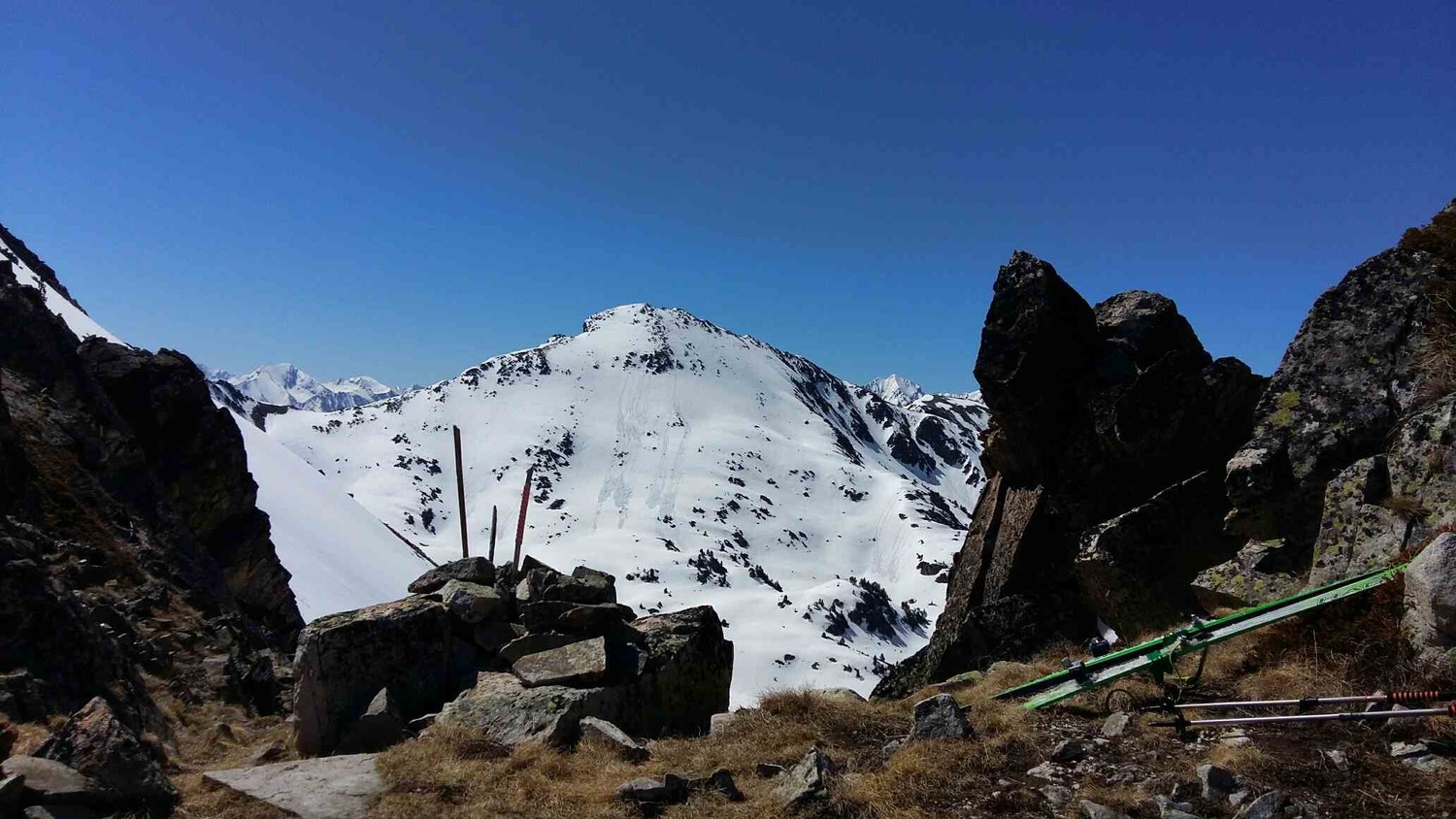 DEpuis le Pas de la Crabe - Pic d'Aygues Cluses