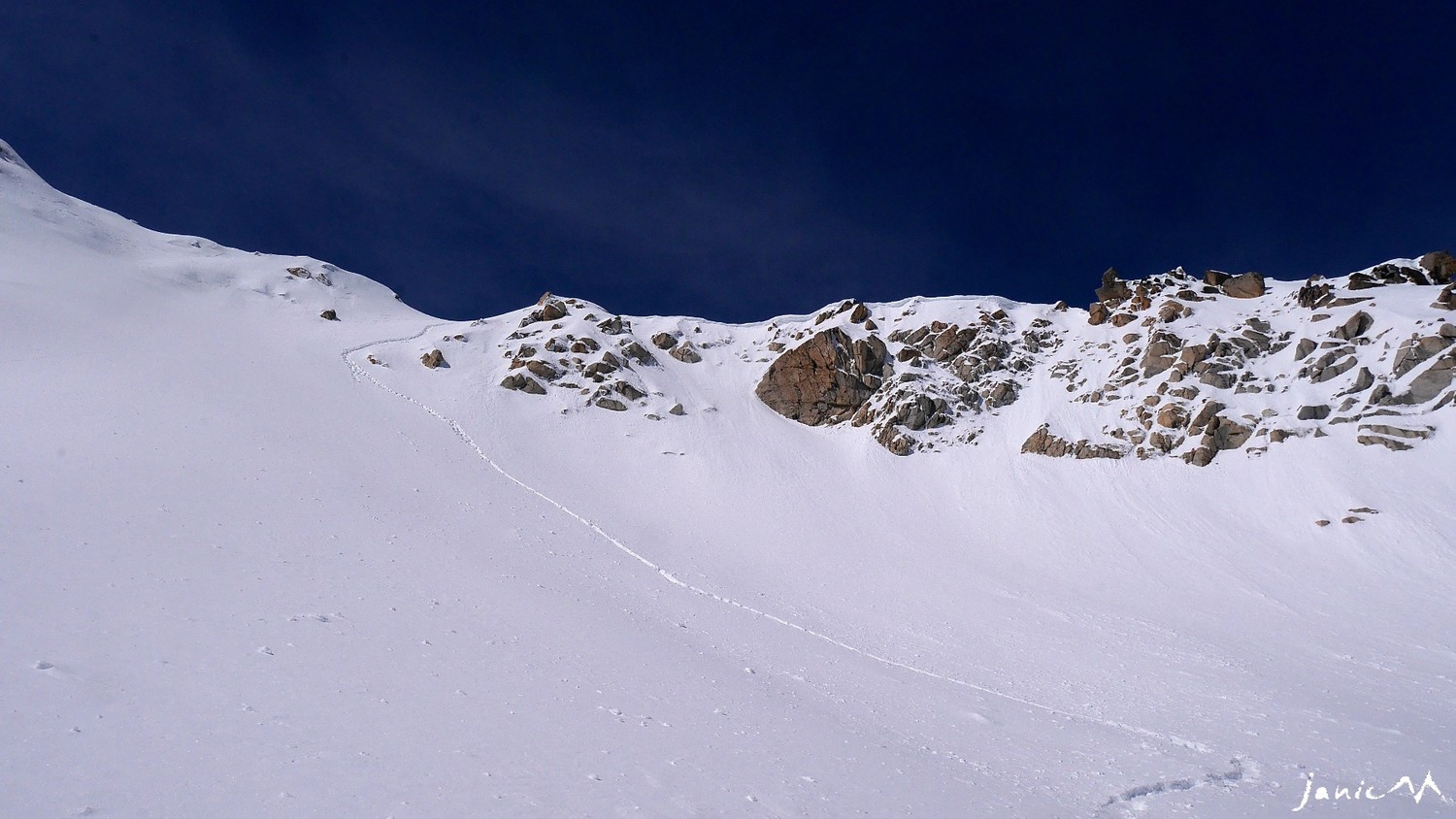 Puis la sortie sur la crête