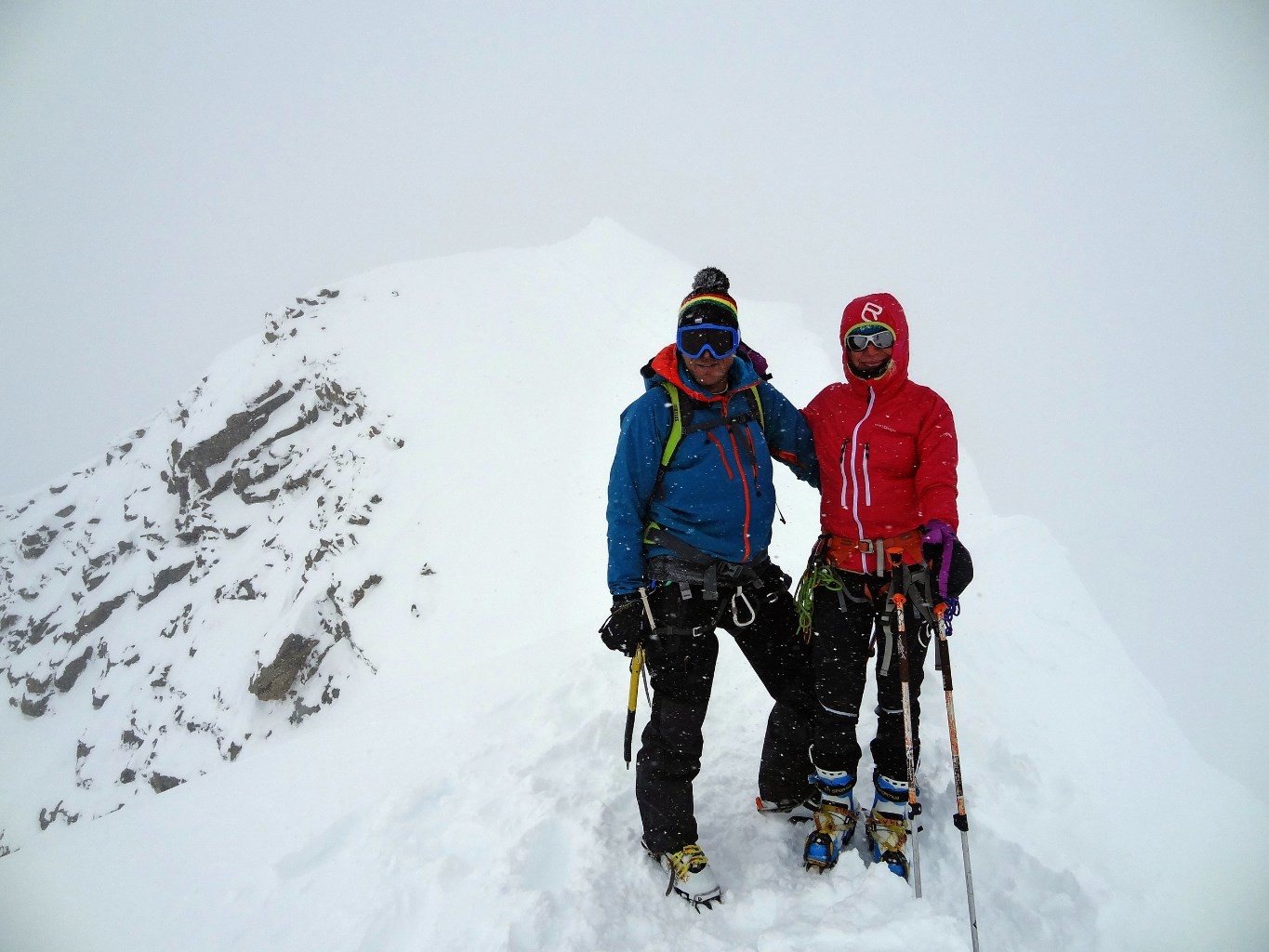 Sulla cima orientale