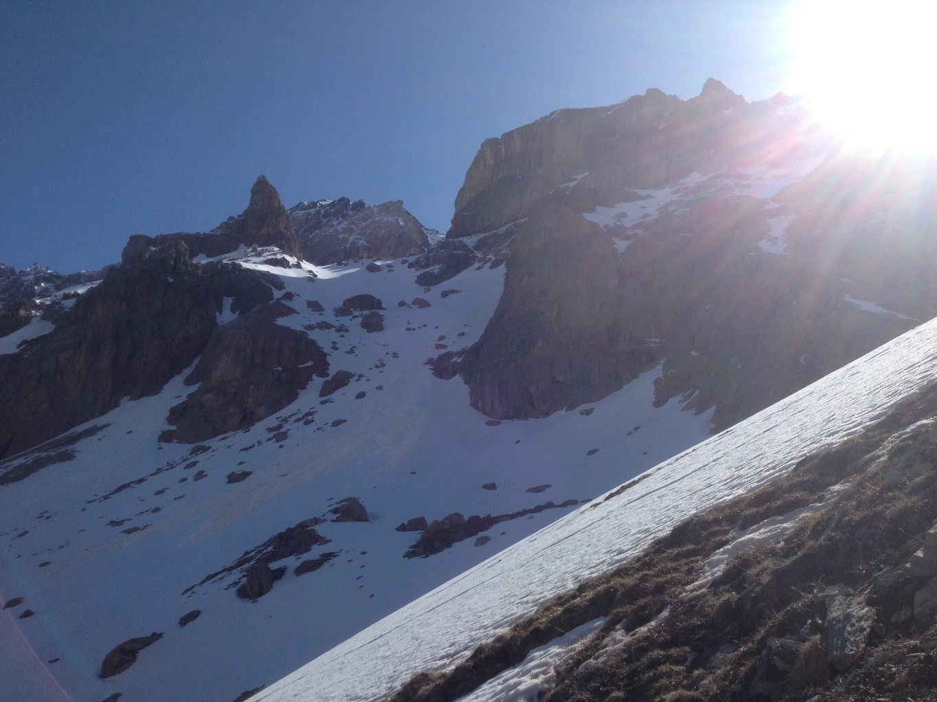 Le Couloir inférieur du Massour.
