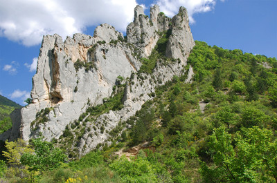 Vue d'ensemble de la face SW