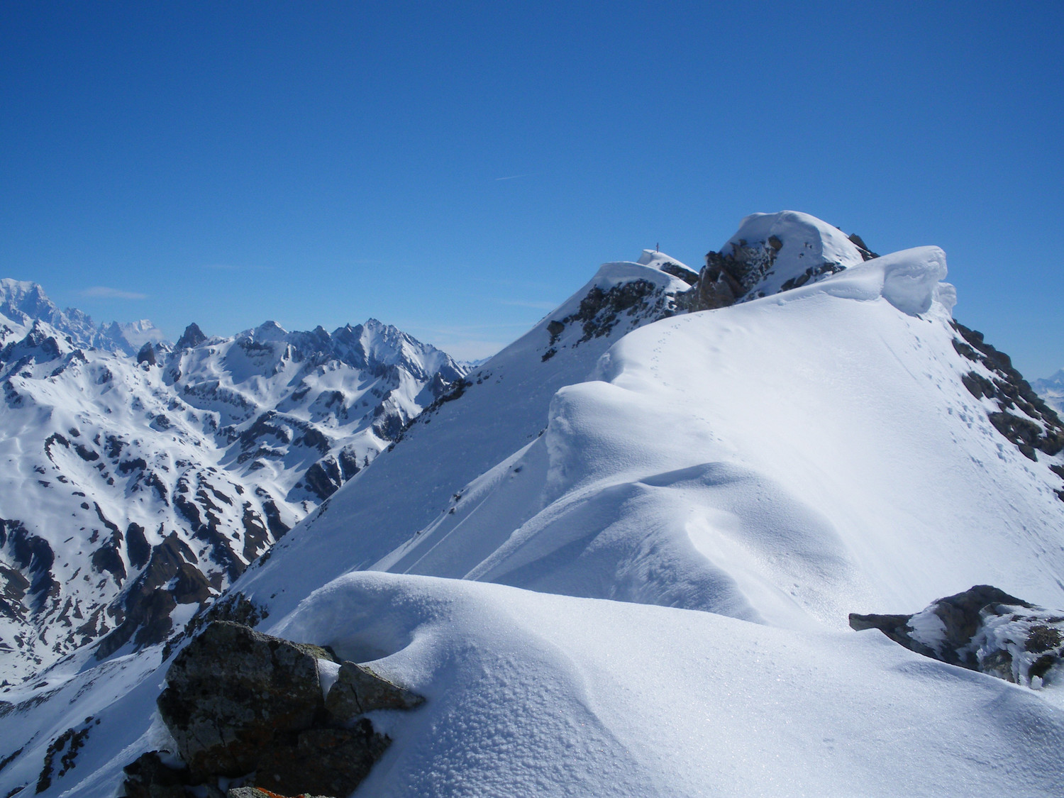 Arête sommital.