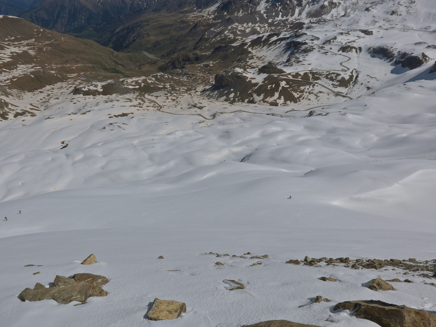 La descente c'est par là.