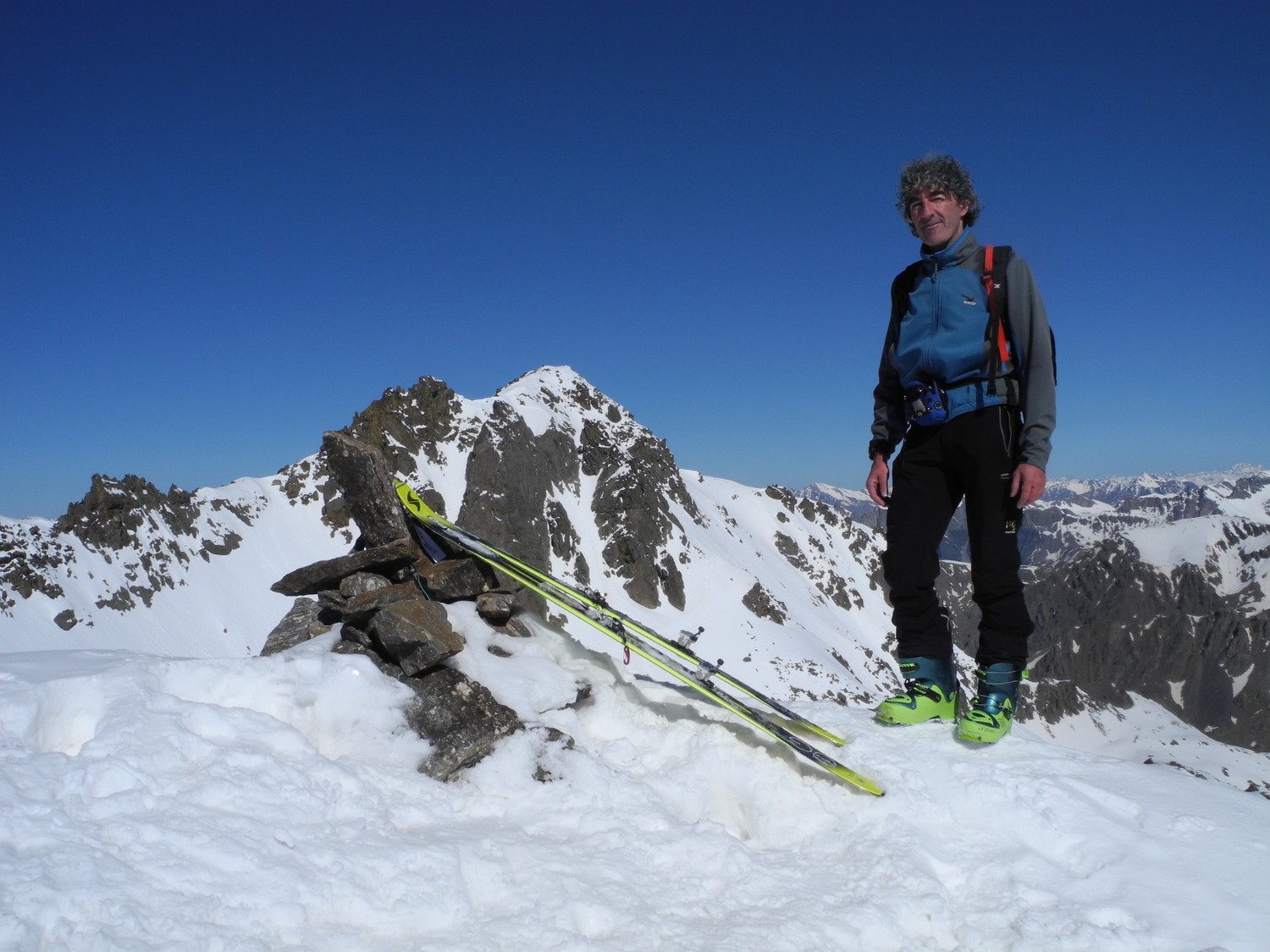 Flavio rencontré au cour de la montée.