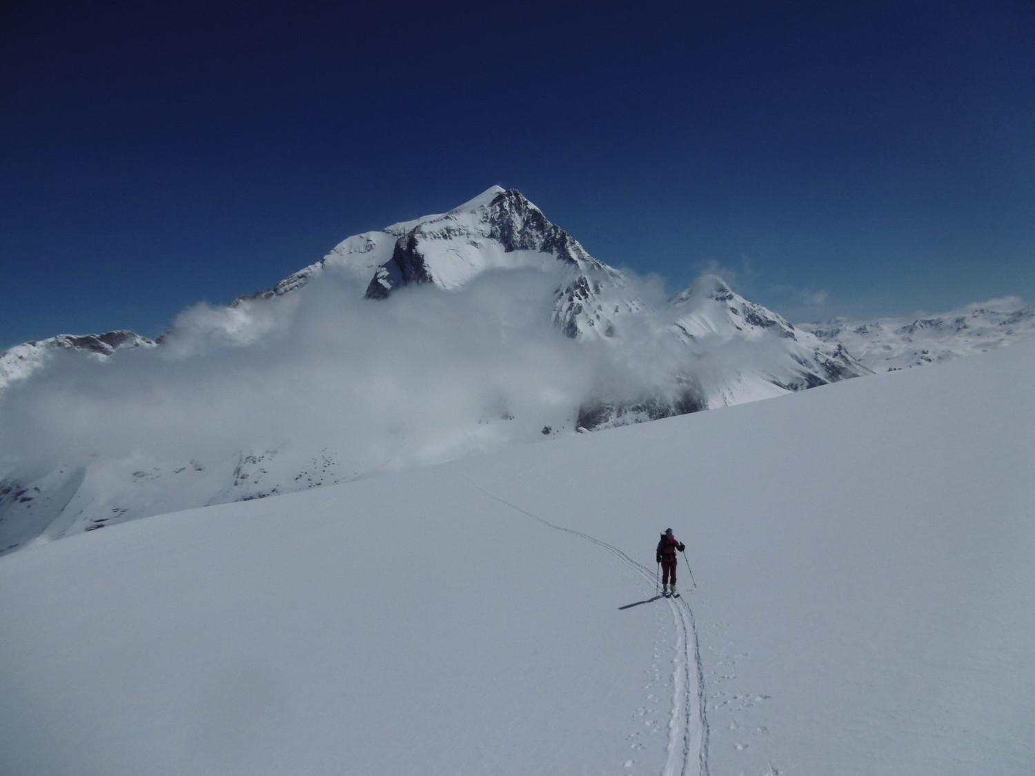 La Grande Casse vue de la montée à la Réchasse