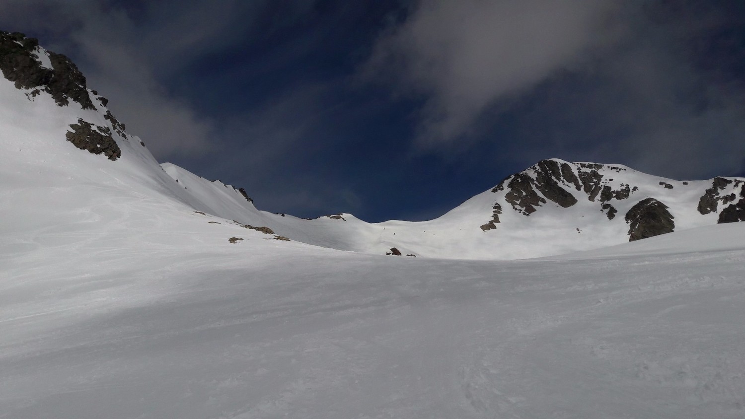 Rocher Blanc et le Col de l'Amiante