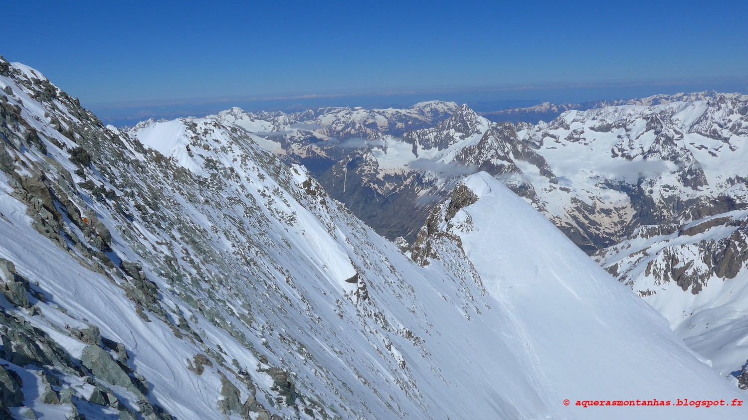 Arête W de la Barre des Ecrins