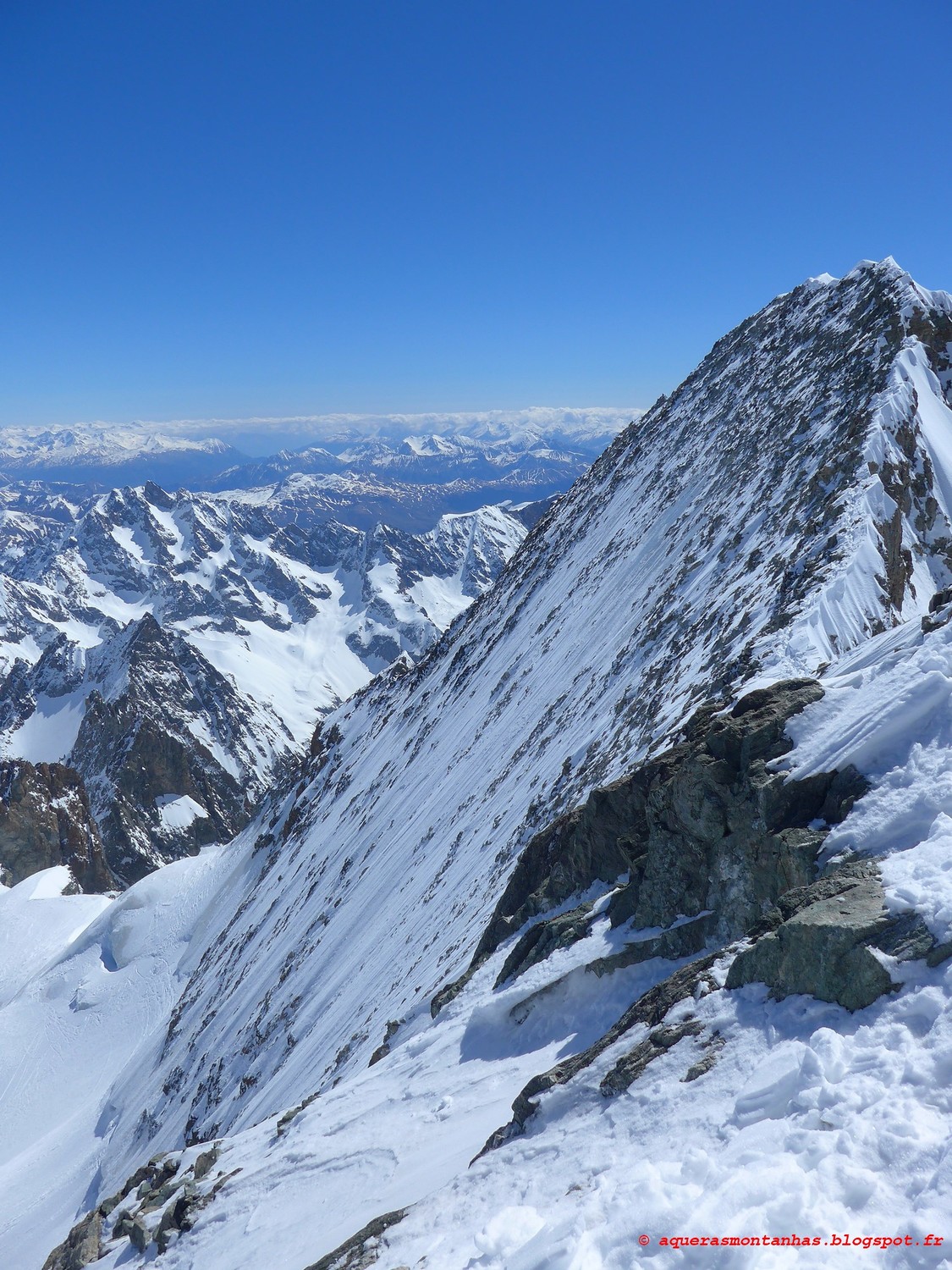 Face N de la Barre des Ecrins