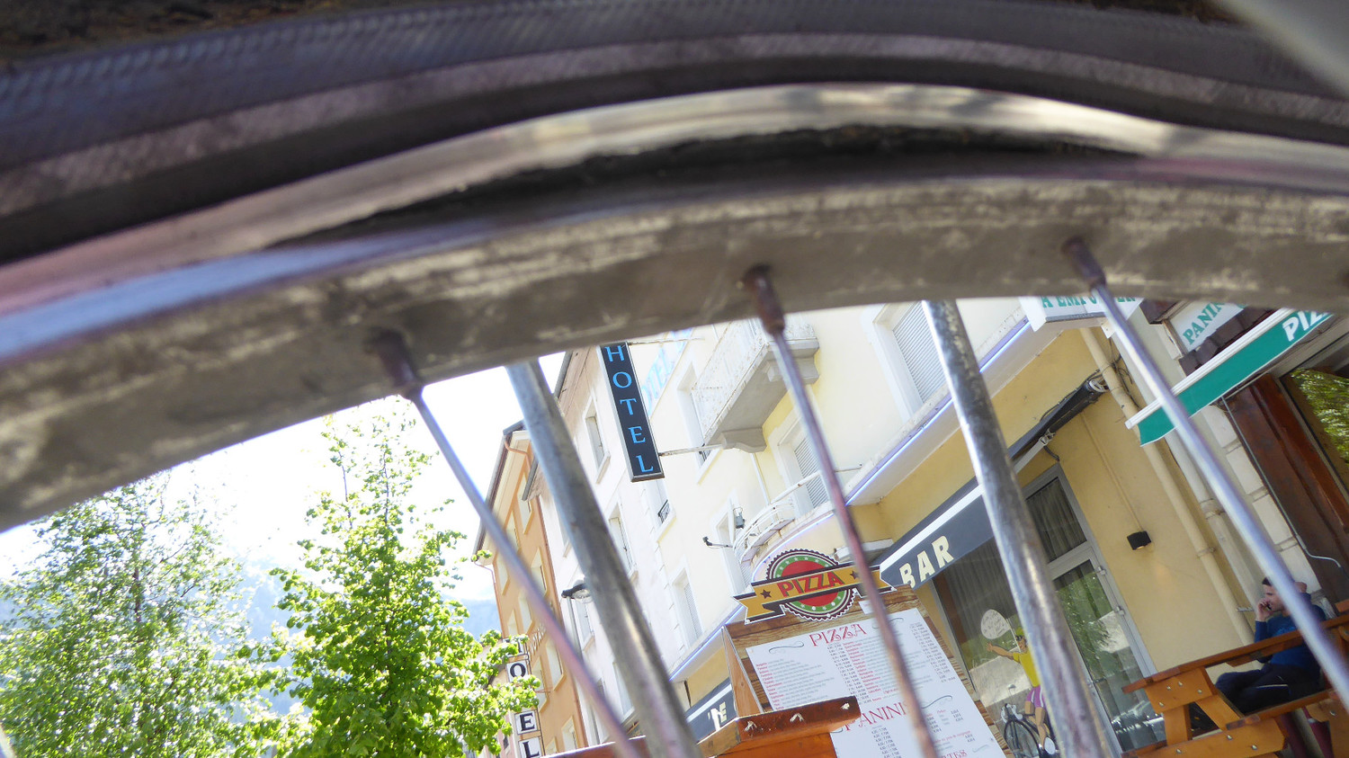Roue cassée :-(