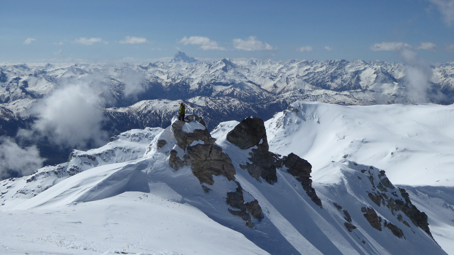 Belle vue depuis la Pointe Sommeiller