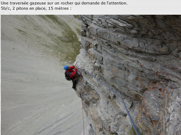 Contournement du headwall infranchissable