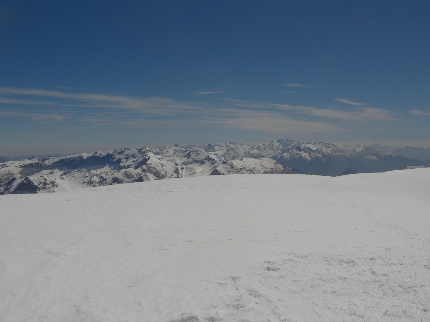 Vue vers Troumouse, Posets...