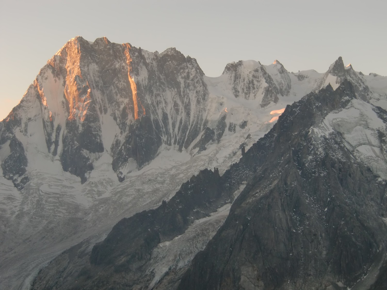 Face nord des Grandes Jorasses