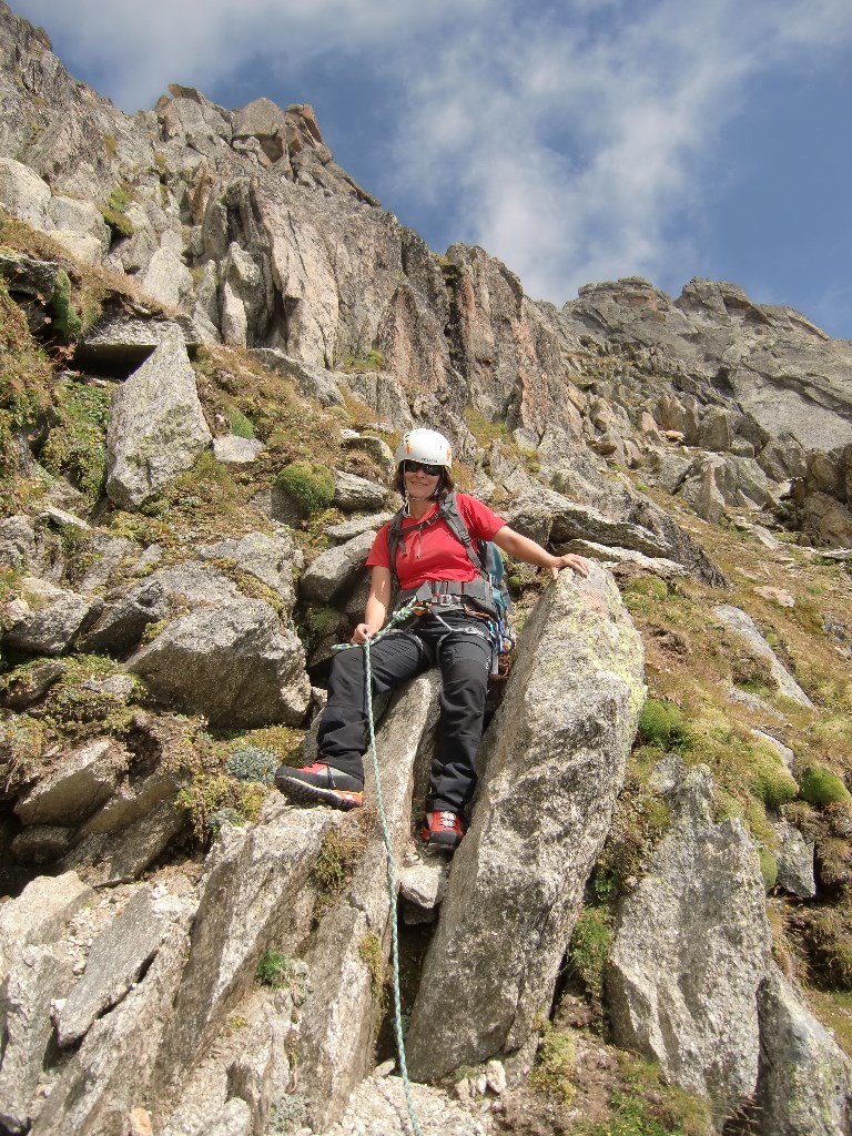 La descente...