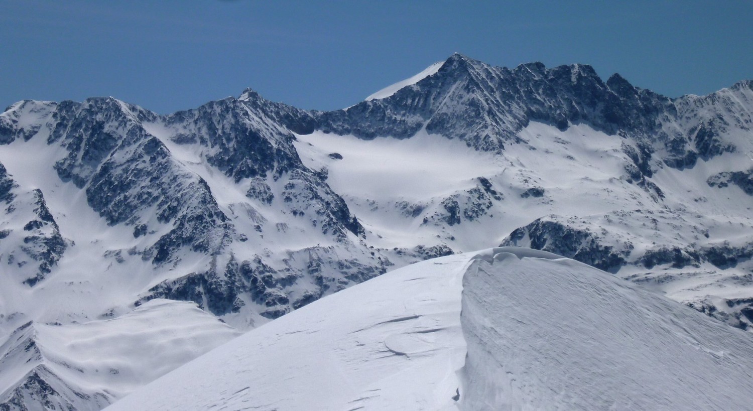 Etendard depuis le sommet