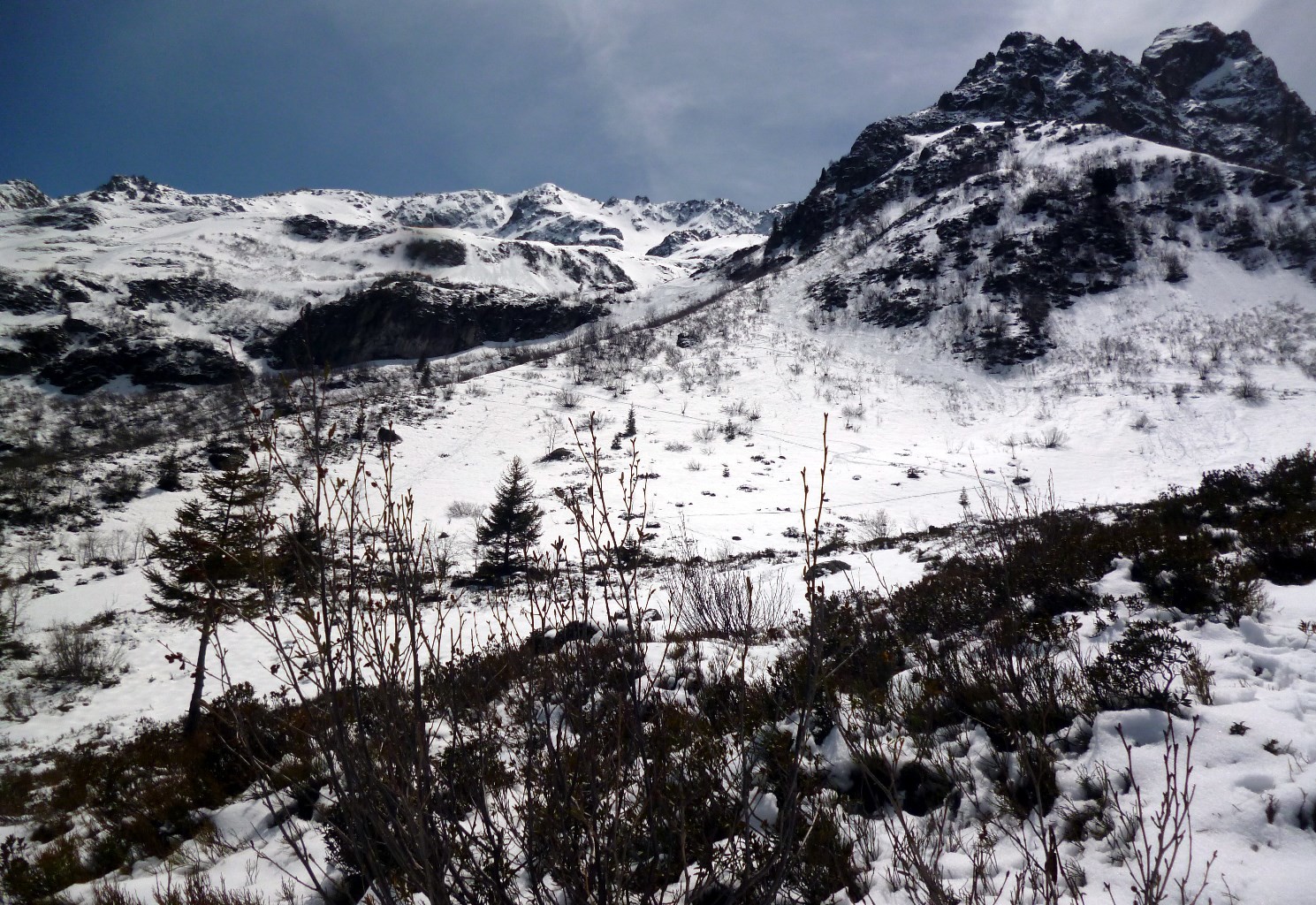 Avant le 1er ruisseau au retour