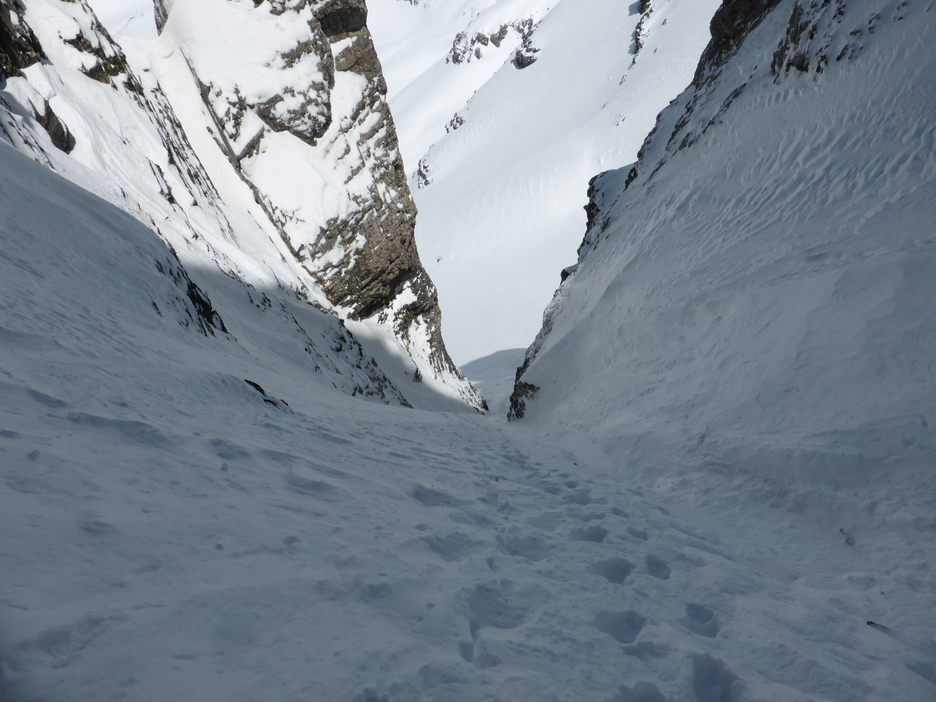 Tiers inférieur du couloir