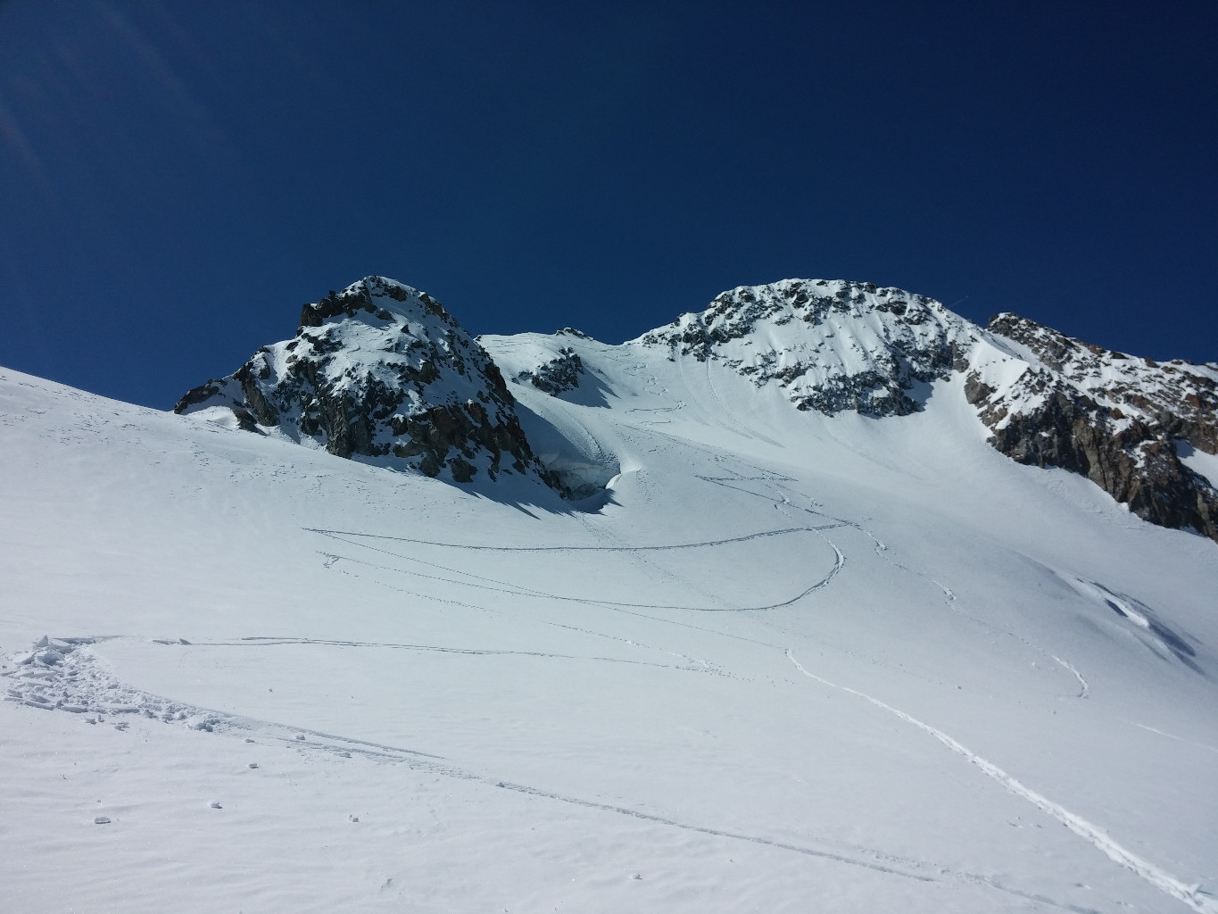 Sur le haut