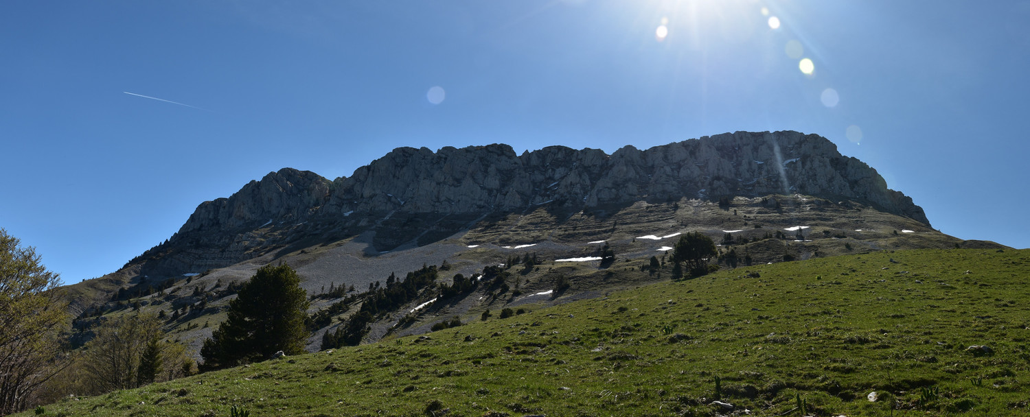 Per fi es veu el cim! Gens evident el Couloir de Jusson, però...