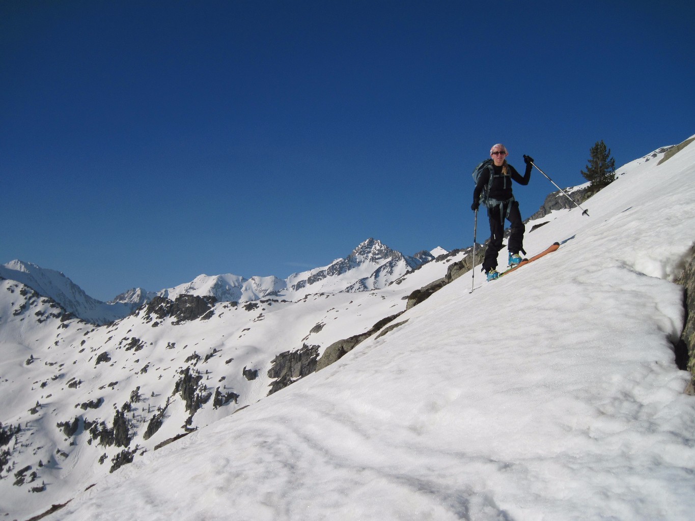 sur fond de Pas du Gat