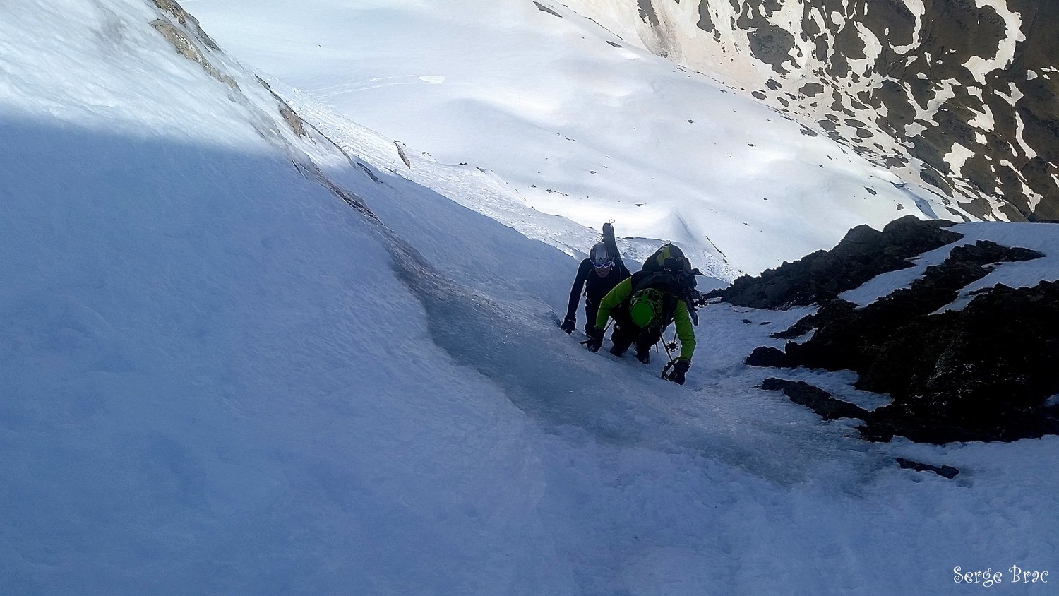 Le troisième et dernier passage en glace