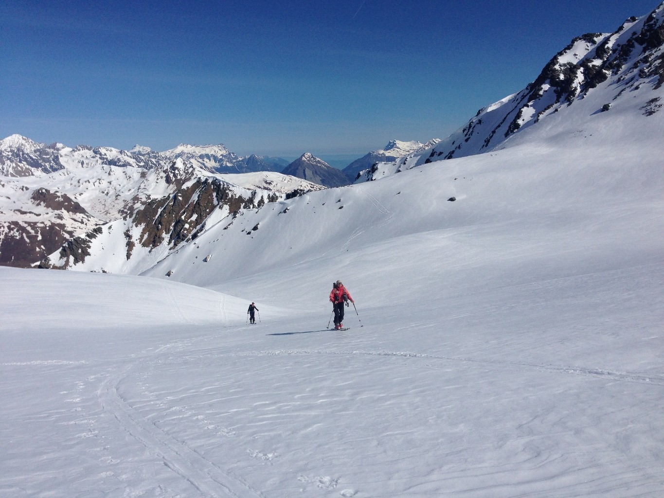 Montée jusqu'au plateau