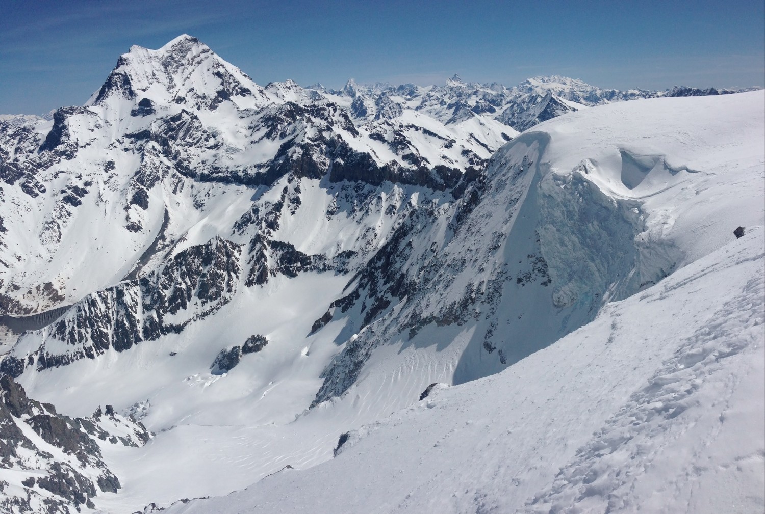 Vue sur le Grand Combin