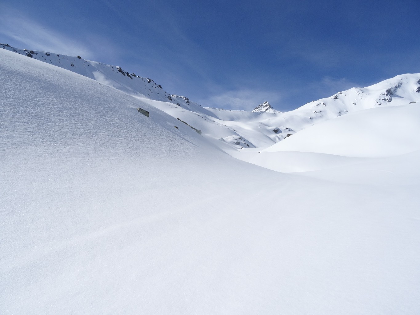 sommet à droite