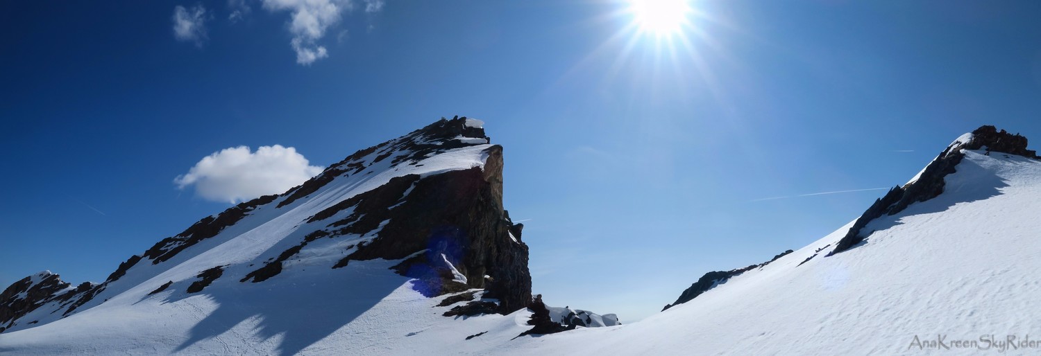 Après repeautage au pied de l'Estaragne