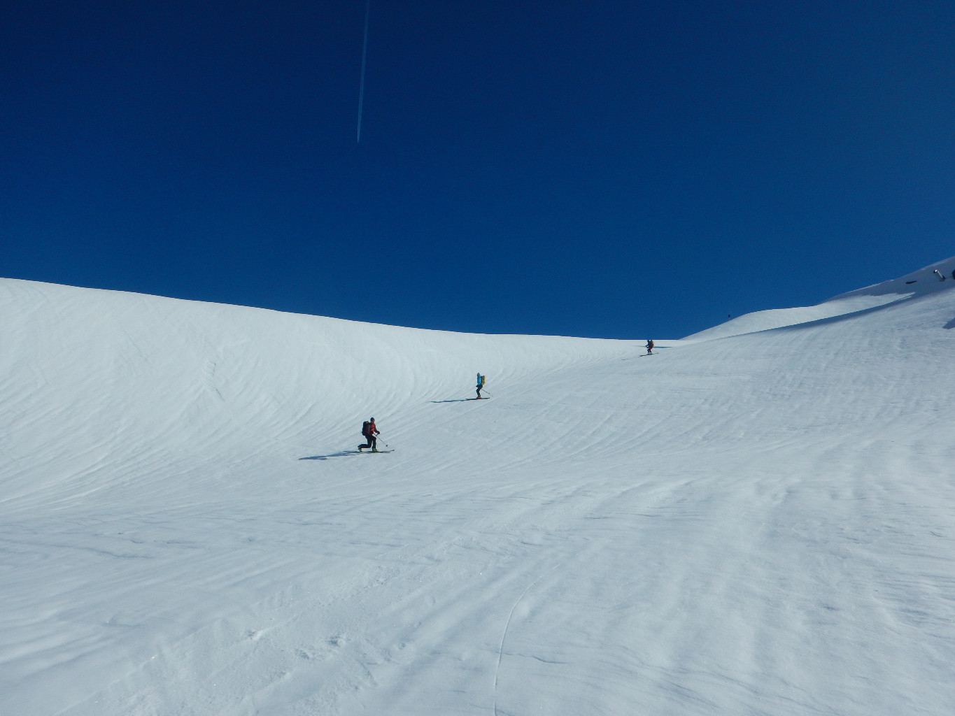 Descente de la pointe