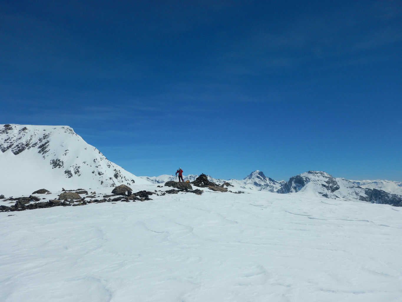 Sommet de la pointe 3253m