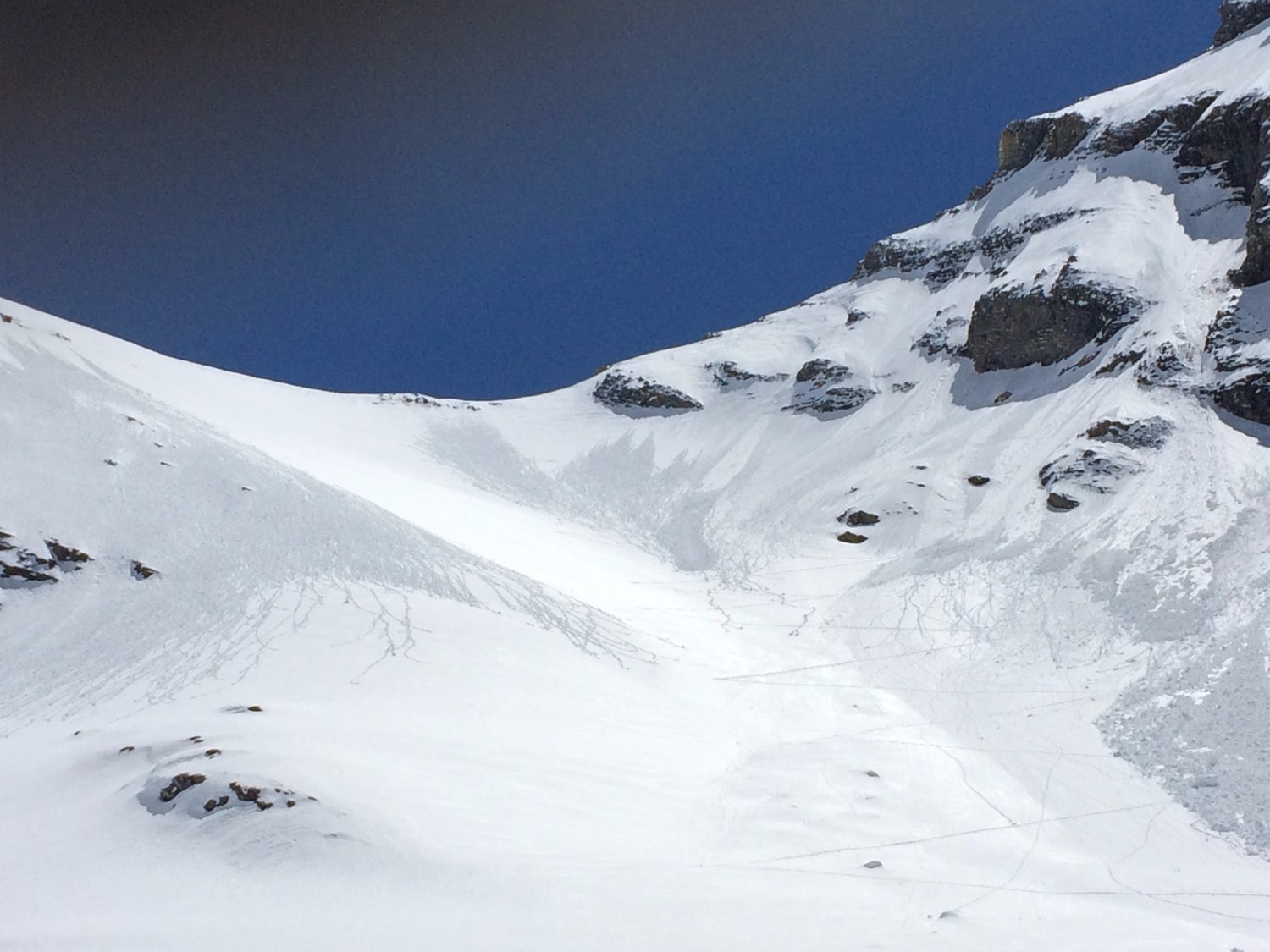 La montée au Zackengrat l'aprem