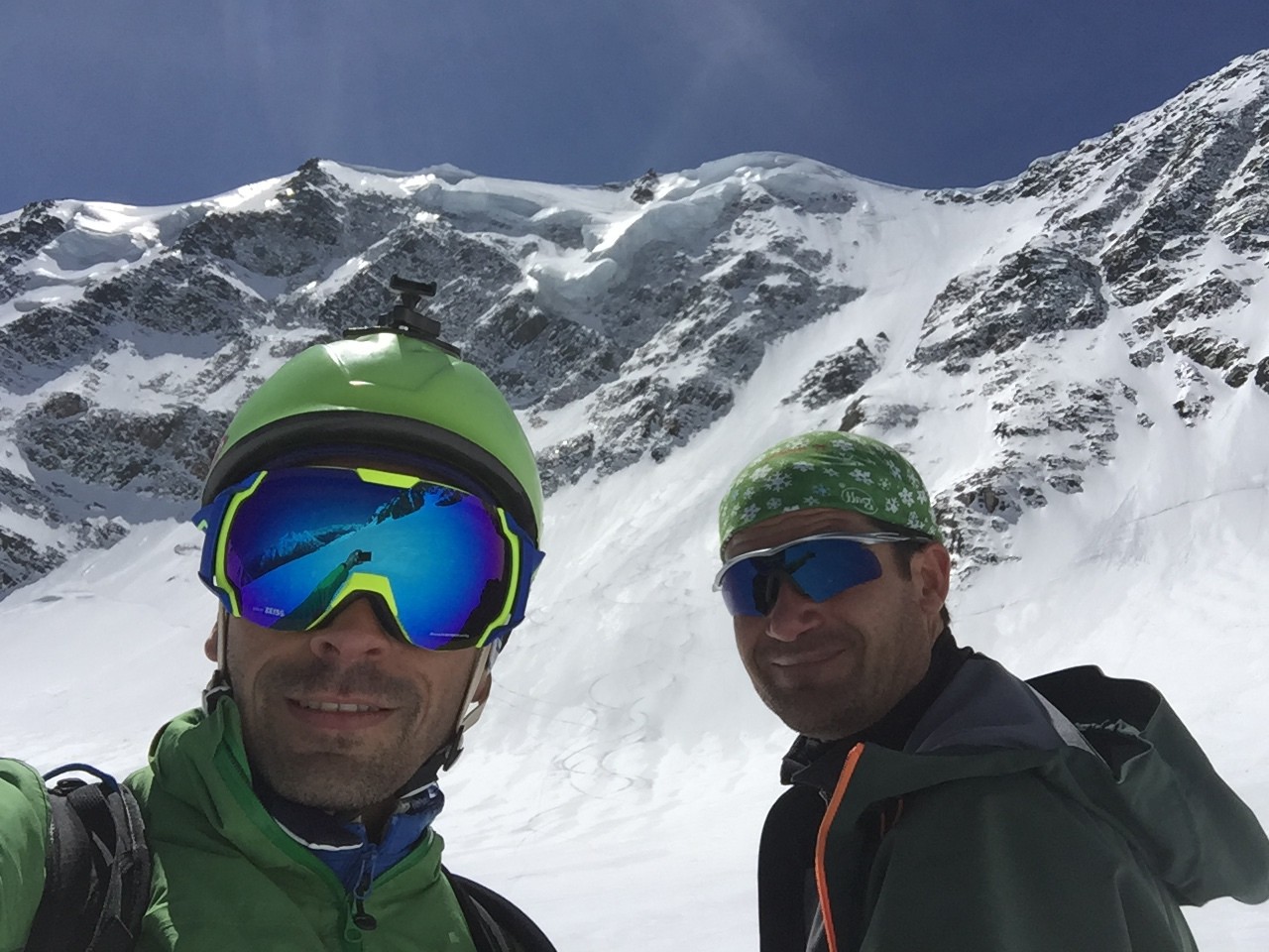Selfie alla base