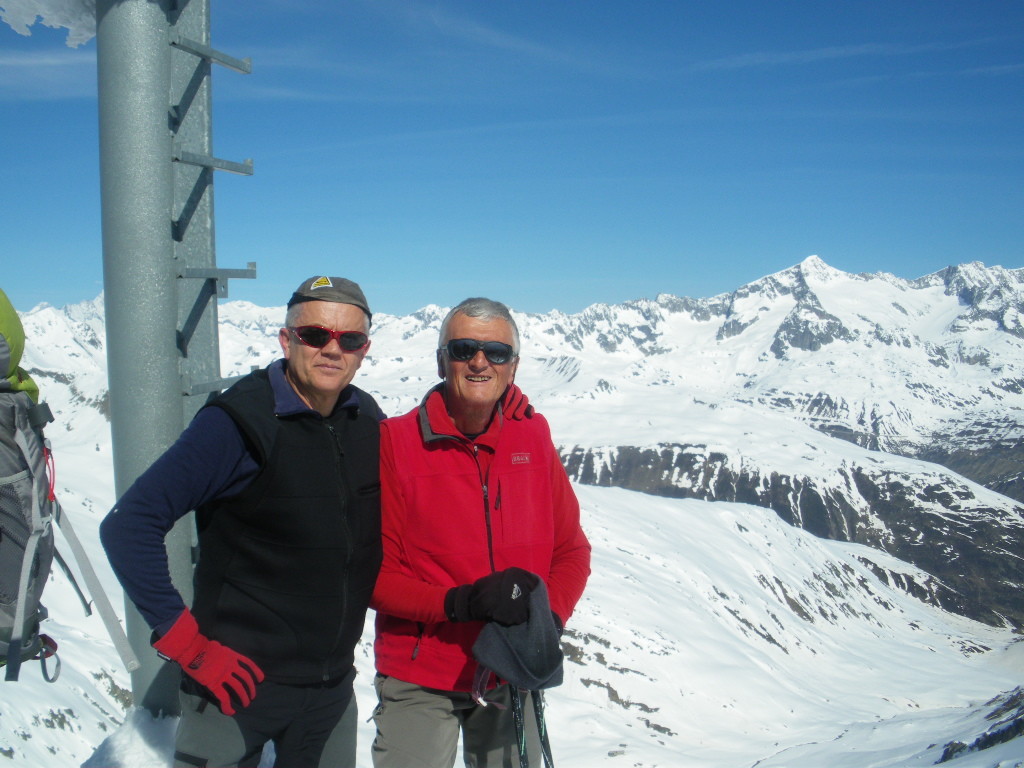 Gianni e Adriano in cima
