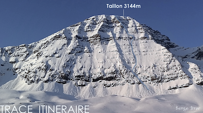 Itinéraire effectué