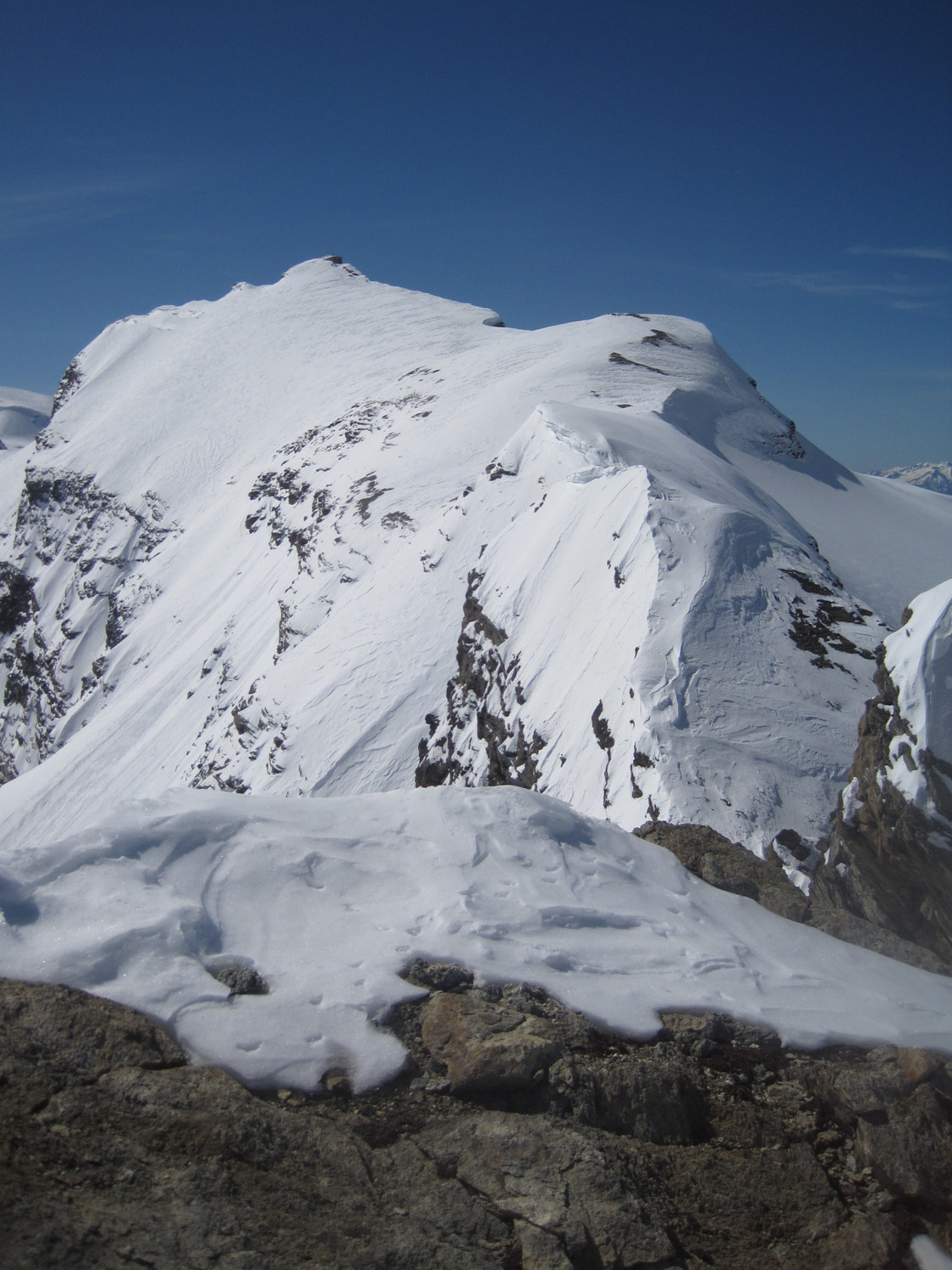 Lo spallone del Furggen dalla q.3353