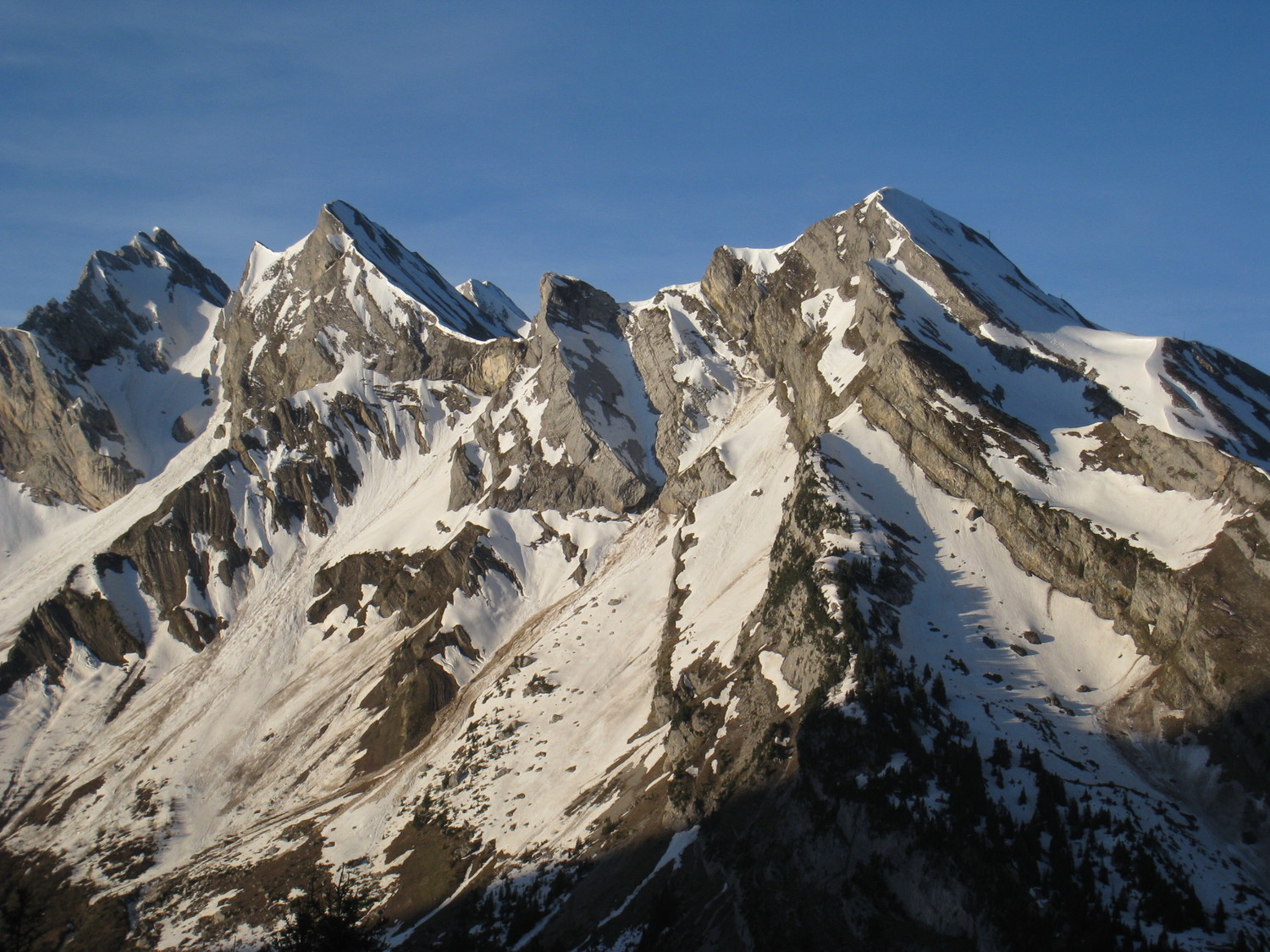 vers secteur Etale - aig des Calvaires-Pte2370m