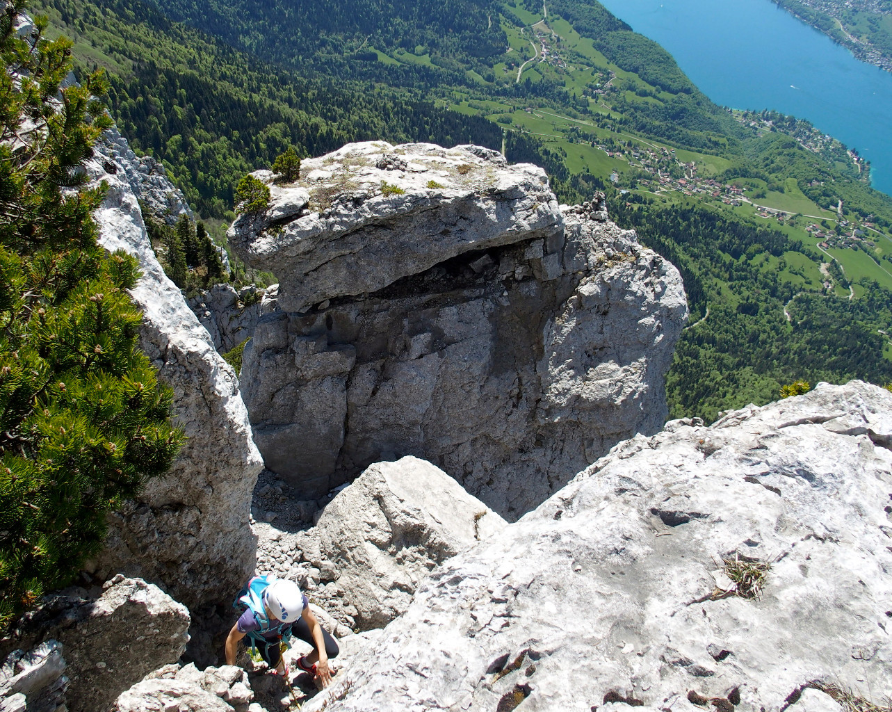 montée à la première dent