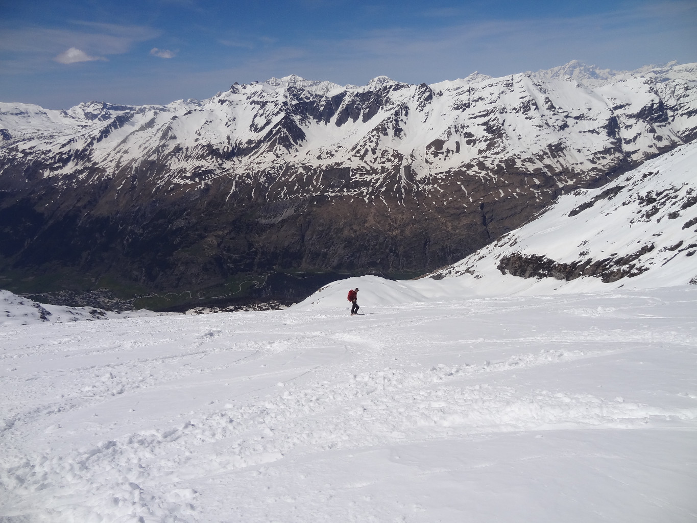 Belle face nord