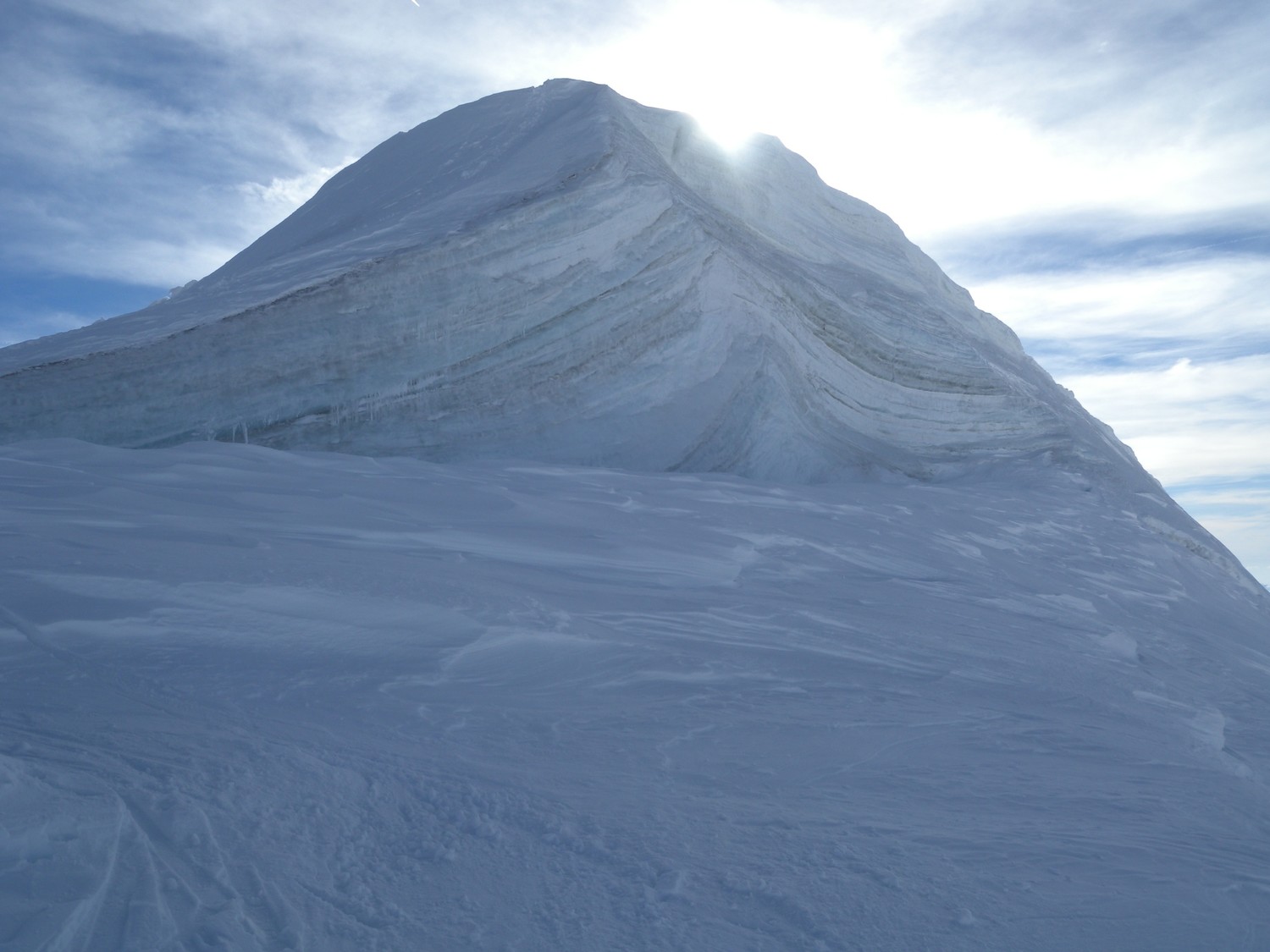 Punta Bishorn dal basso